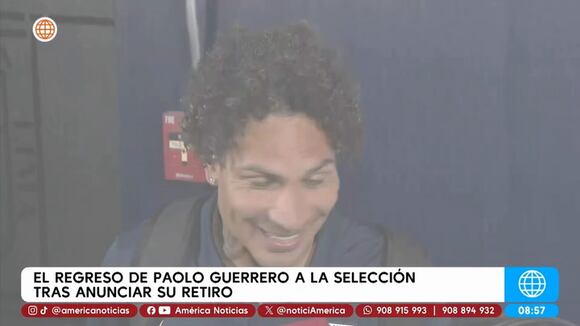 Paolo Guerrero retorna a la selección peruana