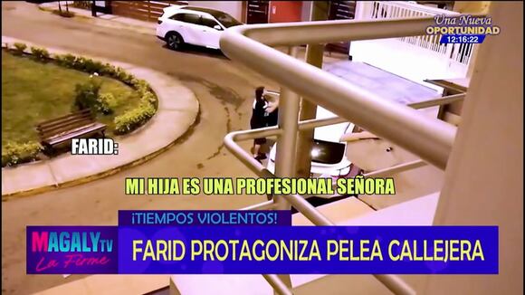 TROME - Farid Odé protagoniza escándalo de agresión con pareja de Mariella por su hija: Terminó en la comisaría