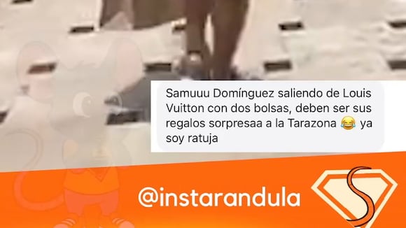 TROME - Domínguez es captado con dos compras exclusivas y ‘Samu’ pone en sobreaviso a Karla: “Ojalá no sea por...”