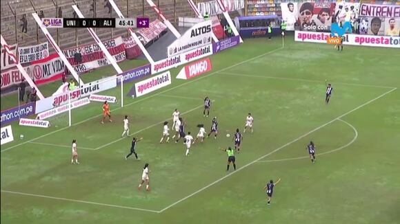 Gol de Silva para el 1-0 de Alianza Lima Femenino vs Universitario Femenino | Video: Movistar