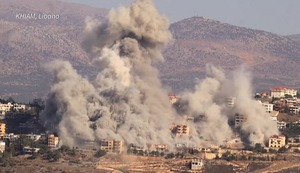 Israel afirmó que bombardeó el cuartel general de inteligencia de Hezbolá en Beirut