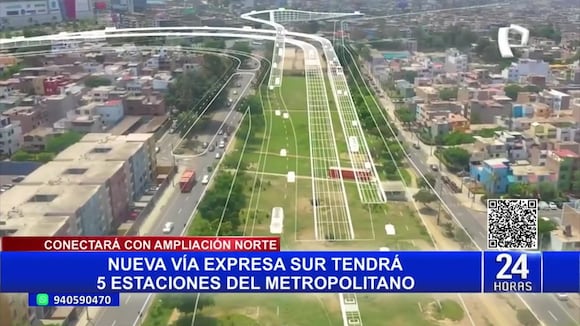 La Vía Expresa Sur concluirá en 2026, con un costo aproximado de S/800 millones. Video: Panamericana