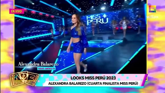 TROME | Nicole Akari destruye a Alexandra Balarezo por su participación en el Miss Perú