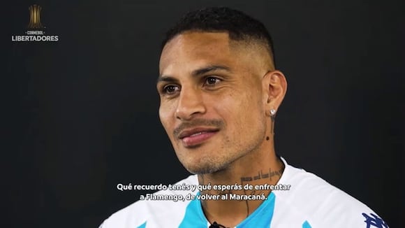Paolo Guerrero comentó sobre su futuro choque con Flamengo (Video: @Libertadores)