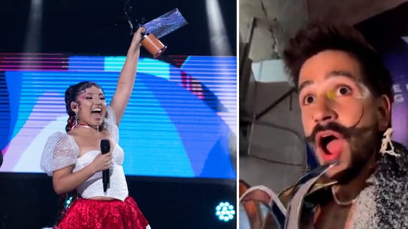 Así reaccionó Camilo al enterarse que Milena Warthon ganó una Gaviota de Playa en el festival de 'Viña del Mar 2023'