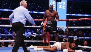 Mira el brutal nocaut propinado a Anthony Joshua, que conmocionó al mundo del boxeo | VIDEO