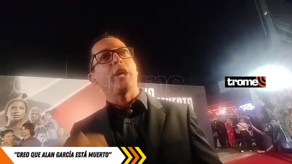 TROME | Gino Tassara: “‘Alan García está muerto, pero hay cosas que no encajan” (Video: Carla Chevez)