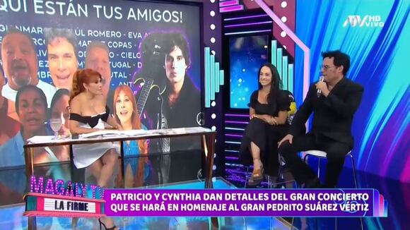 TROME - Cinthya Martinez y Patricio hablan de la ausencia de Christian Meier en homenaje: “Pedro es la prioridad”