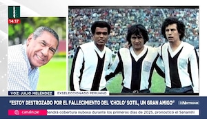 Julio Meléndez llora por muerte del ‘Cholo’ Sotil: “Me encuentro destrozado”