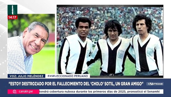 TROME - Julio Meléndez llora desconsolado por la muerte del cholo sotil: Estamos olvidados