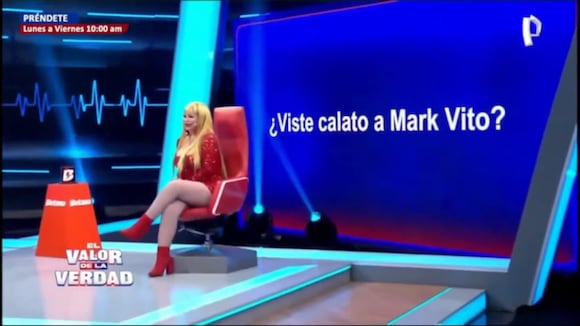 TROME - Susy Díaz revela haber visto calato a Mark Vito: “Le gusta sacarse la ropa”
