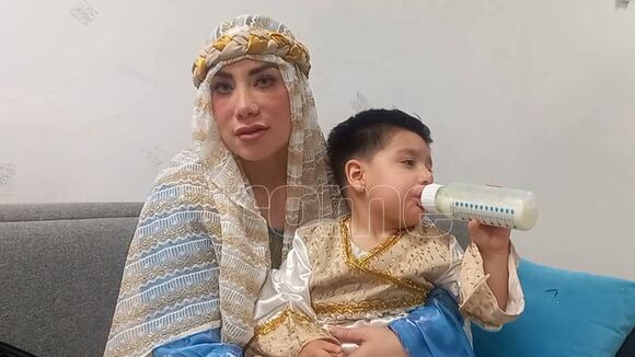 TROME - Grasse Becerra: “Mi hijo es un milagro de Navidad’