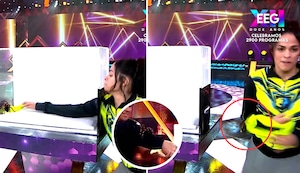 Raysa Ortiz termina con tarántula encima por accidente en prueba de Esto es Guerra