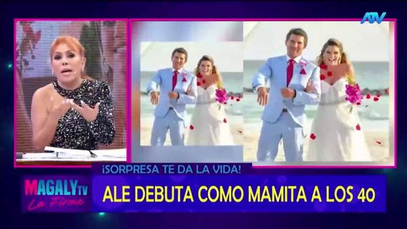 TROME - Magaly DEFIENDE a Alexandra Hörler y su embarazo a los 40 años: “Ríete, ellos no lo van a mantener”