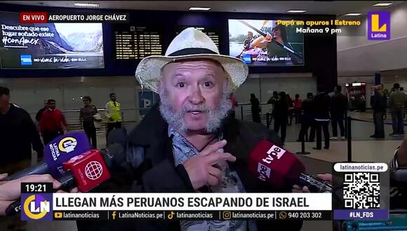 Llegan más peruanos escapando de Israel