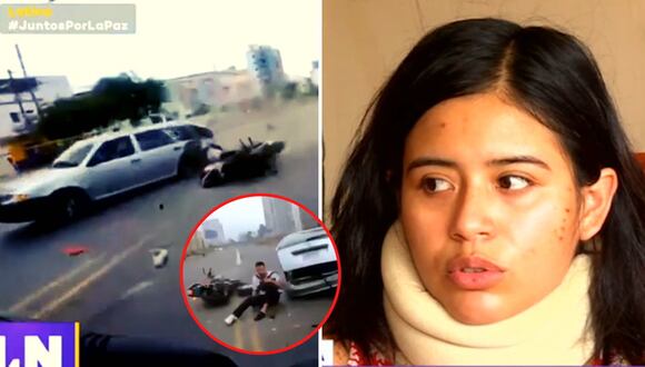 Joven accidentada indignada al saber que chofer quedó libre