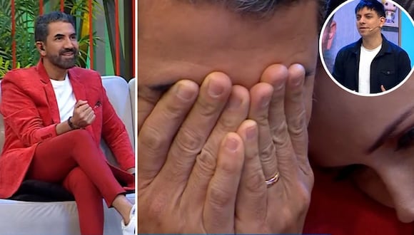 Fernando Diaz es sorprendido durante programa Arriba mi gente