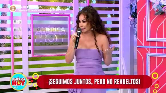 Yiddá Eslava y Julián Zucchi en América Hoy 2