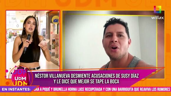 TROME - Florcita Polo le pide a Néstor Villanueva que cumpla con sus hijos en redes y él la amenaza: “Ya vio los mensajes mi abogado”