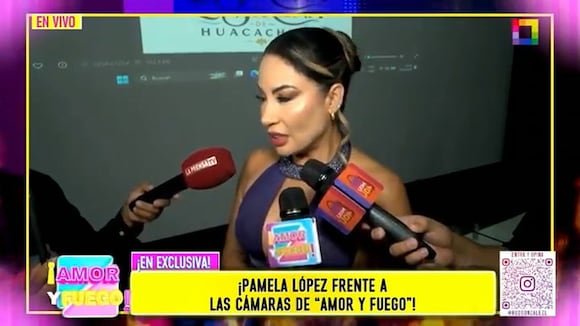 TROME - ¡Pamela López pone límites a su pareja! No presentará a sus hijos a Franco Portales. Video: Willax