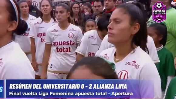 Universitario vs. Alianza Lima por clásico femenino. (Video: Movistar)