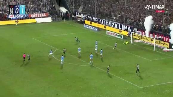 TROME | Esteban Pavez GOL Alianza Lima vs. Sporting Cristal (L1 MAX)