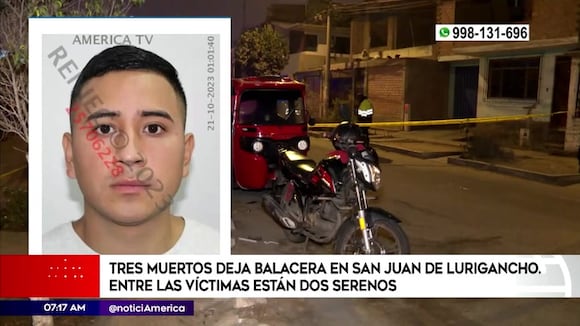 San Juan de Lurigancho: ejecutan a serenos