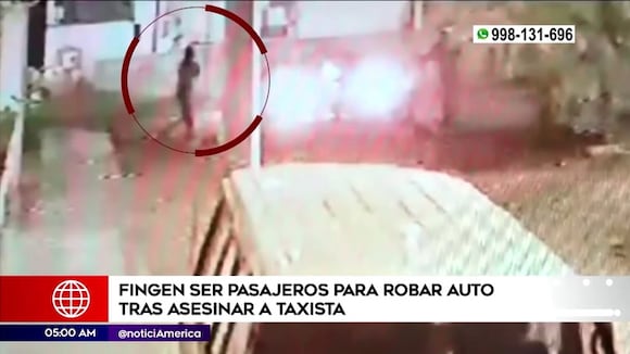 Falsos pasajeros asesinan a taxista