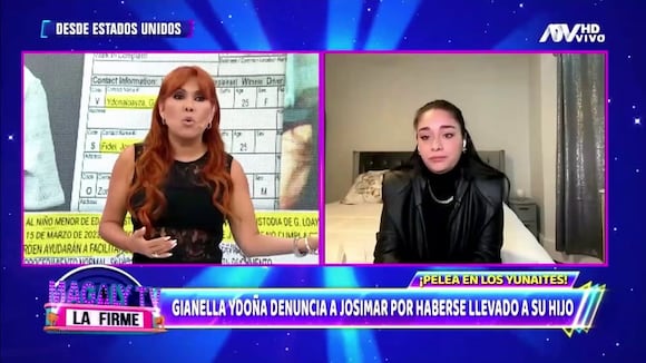 TROME | Gianella Ydoña acusa a María Fe Saldaña de no permitirle hablar con su hijo: “Cuelga las videollamadas”