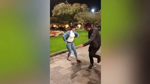 Peruanos se enfrentan en duelo de baile cajamarquino y se roban el show con sus singulares movimientos