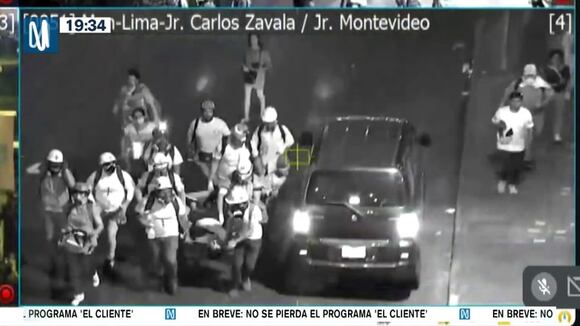 Trome | Una persona herido durante manifestaciones en el Centro de Lima (Canal N)