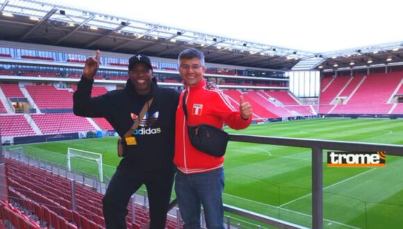 Cuto Guadalupe pisó el Mewa Arena en Mainz (video: @cutoguadalupe16)