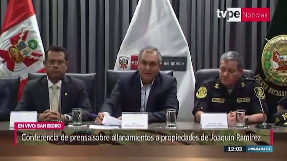 Declaraciones de Vicente Romero sobre Joaquín Ramírez