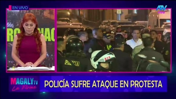 TROME - Magaly Medina comenta sobre la marcha