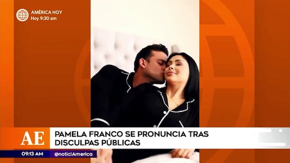 Pamela Franco se pronuncia tras disculpas publicas de 'Metiche'