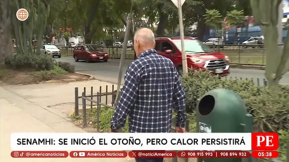 Senamhi anuncia el inicio del otoño