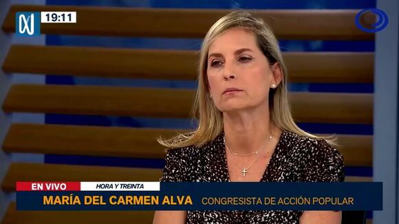 TROME | María del Carmen Alva pide la salida de militares a las Calles (Canal N)