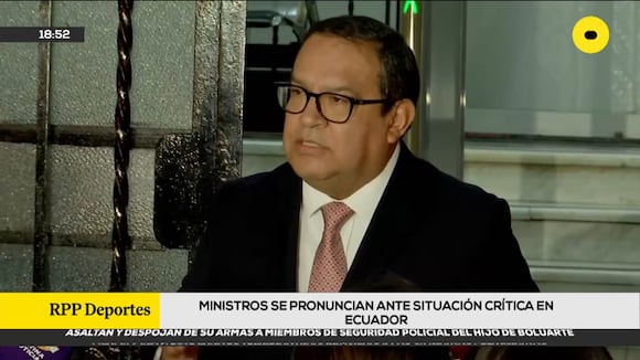 TROME - Gobierno declara en emergencia la frontera norte del país tras crisis delincuencial en Ecuador