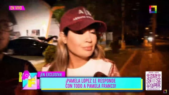 TROME - Pamela López le responde con todo a Pamela Franco y la llama ‘mujerzuela’: “¿Te lo has comido (a Cueva) siendo la oficial?”