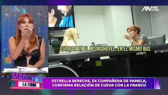 TROME - Estrella Bereche, ex Alma Bella, delata a Pamela Franco: “La veía discutir con Cueva, él no la trataba muy bien”