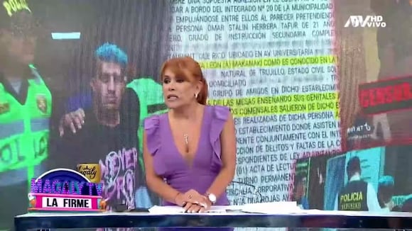 TROME | Magaly pide fuerte sanción para Makanaky por desnudarse en pollería