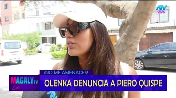 TROME - Olenka Mejía le pide a Piero Quispe que de la cara