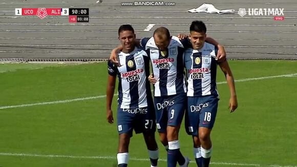 Doblete de Hernán Barcos para el 3-1 de Alianza Lima sobre Unión Comercio. (Video: Liga 1 MAX)