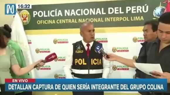 Detienen a integrante del Grupo Colina