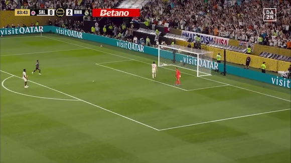 Gonzalo García puso el 3-0 del Real Madrid vs Salzburgo. (Video: DAZN)