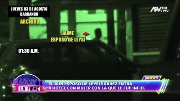 TROME - Ampay a esposo de Leysi Suárez