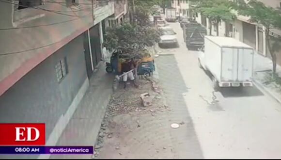 San Juan de Miraflores: Mototaxistas informales agreden a inspectores para recuperar vehículos incautados