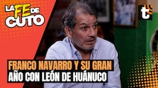 LA FE DE CUTO: Franco Navarro recuerda su gran año con León de Huánuco