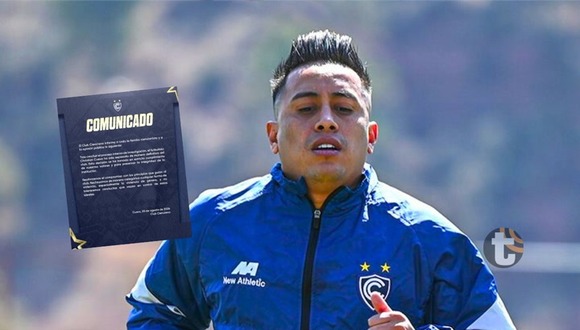 Cienciano tomó la decisión de separar definitivamente a Christian Cueva (Voideo: Canal N)