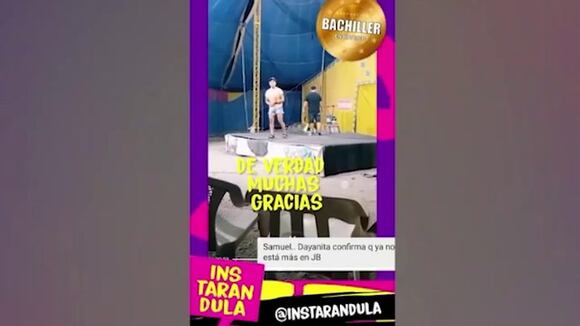 TROME - Dayanita no va más en 'JB en ATV' y ella misma lo confirma. (Fuente: Instarándula)